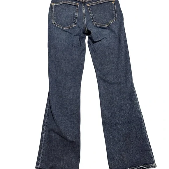 Madewell Women’s Mid Rise Kick Out Crop Preppy Jeans size 24 - Picture 3 of 9